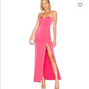 NBD Mandy Gown in Hot Pink